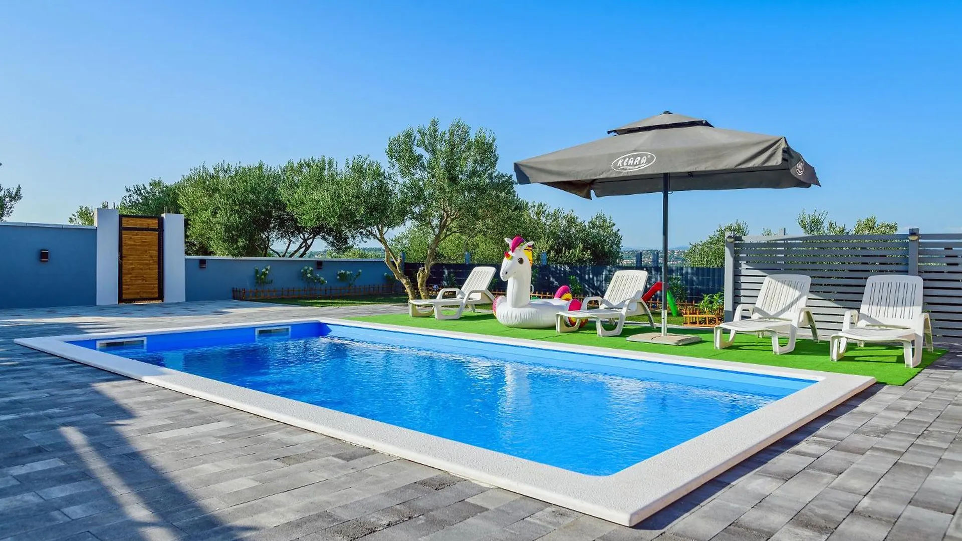 Countryside Holiday Home - Pool - Big Terrace Benkovac Horvátország